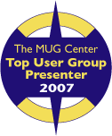 Top MUG Presenter Award